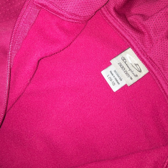 Pink/Gray Champion sweater💗🖤SIZE: child large - Picture 5 of 6